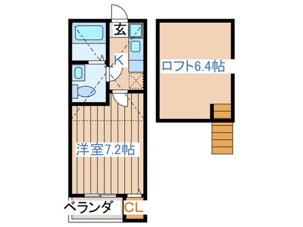 グランコンフォ－ル宮城野の物件間取画像